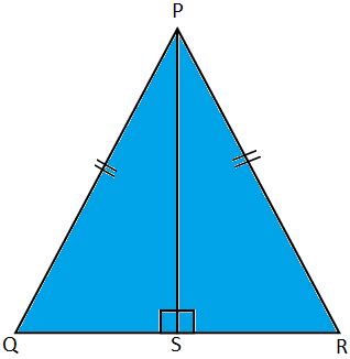 Prove that an Altitude of an Equilateral Triangle is also a Median