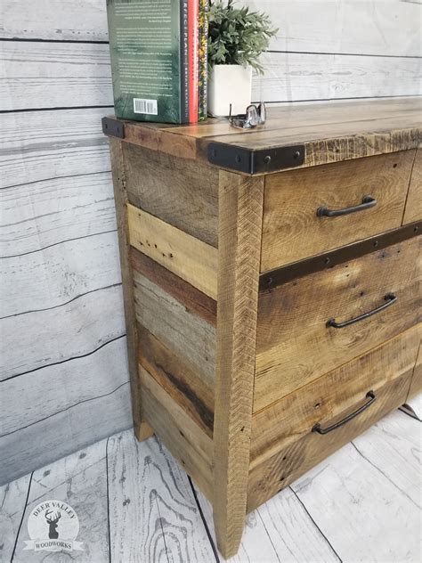 Buy Hand Crafted Reclaimed Barnwood Dresser Reclaimed Wood Dresser