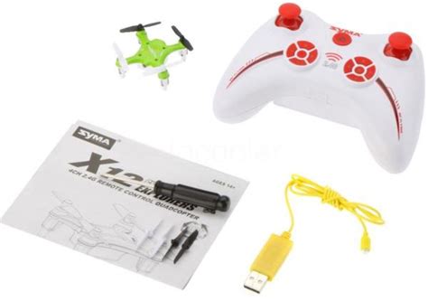 Syma X12 Nano 2 4g 4CH Quad Copter With Gyro Green Μοντελισμος PER