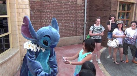 Disneyland Paris Disney Characters Meet Greet Stitch July