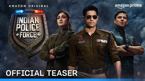 Indian Police Force Teaser Sidharth Malhotra Shilpa Shetty Kundra And