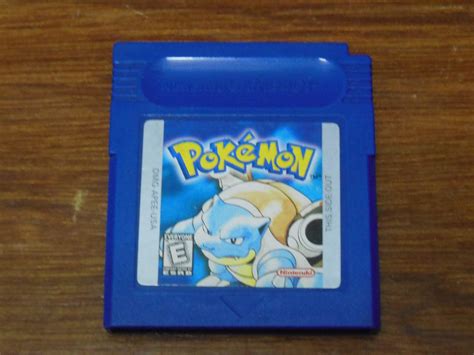 Nintendo Game Boy Pokemon Edicion Azul Mercado Libre