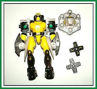 Power Rangers Ninja Storm Yellow Warrior Triple Zord Morphin Ranger