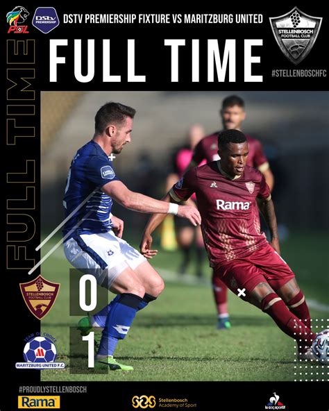 Stellenbosch FC on Twitter: "⏱️90' +4' | Full Time #StellenboschFC # ...