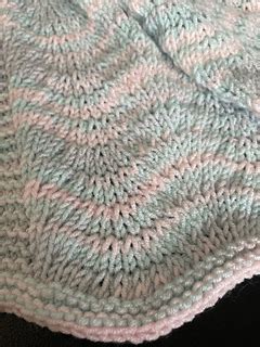 Ravelry Easy Wave Baby Blanket Pattern By Mollie May