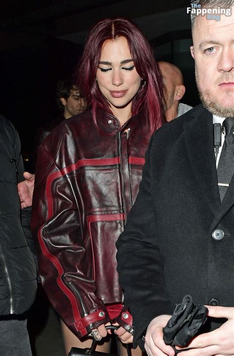 Dua Lipa Looks Sexy as She Departs the Warner Music and Ciroc Vodka’s