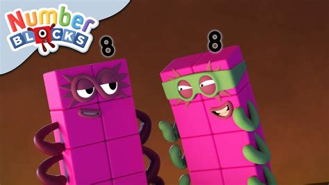 Numberblocks Eight Times Table