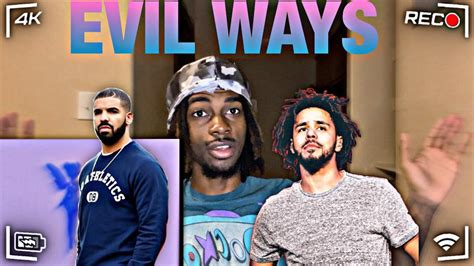 Drake Ft J Cole Evil Ways Audio Reaction Youtube