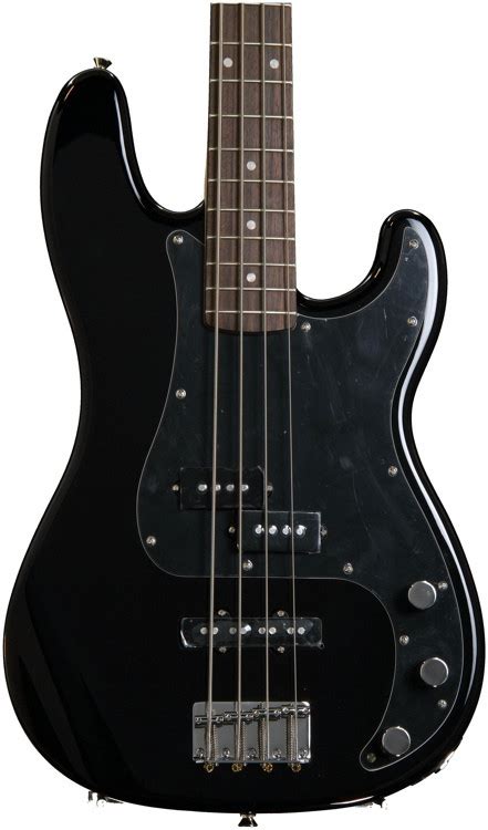 Squier Affinity Series Precision Bass Pj Black Sweetwater