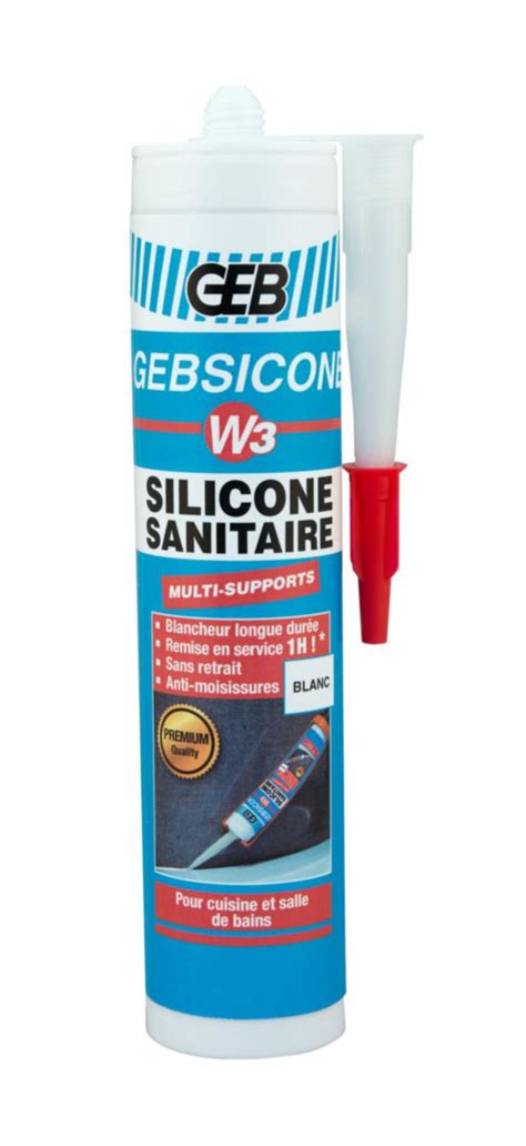 Geb Gebsicone W Mastic Silicone D Tanch It Cartouche De Ml