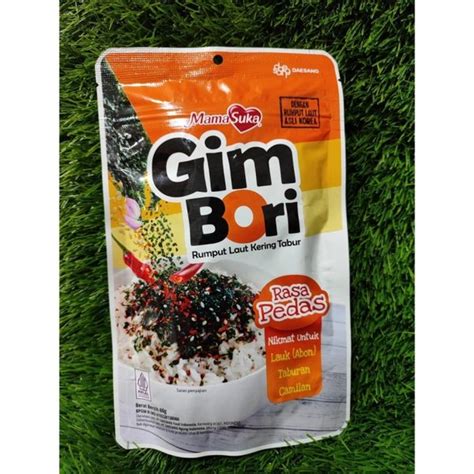 Jual Mamasuka Rumput Laut Tabur Gim Bori Pedas Gr Gimbori Pouch