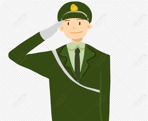soldier salute clipart