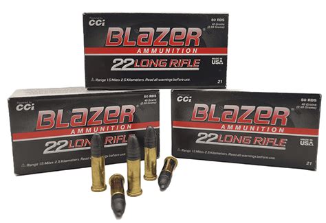 CCI Blazer 22LR High Velocity 40 Grain SSP Firearms