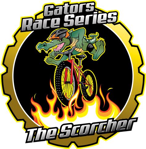 Scorcher Logo Gators Bike Park