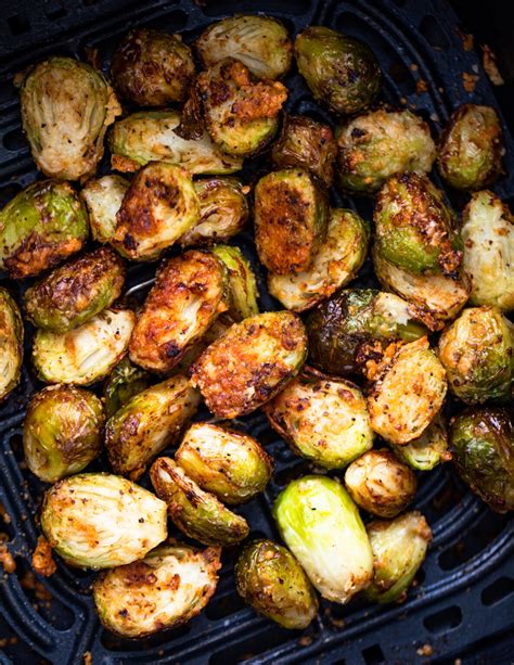 Air Fryer Brussels Sprouts Gimme Delicious