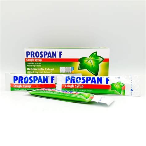 Prospan F Cough Syrup 100ml9 Stick Pack Exp 1224 Shopee Malaysia