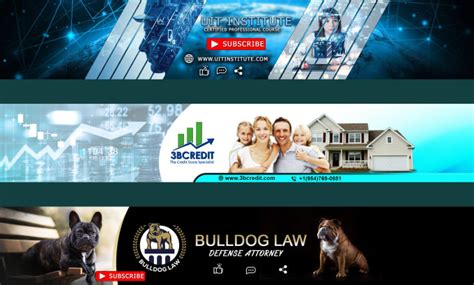 Design A Professional Youtube Channel Art Banner By Nurzahan Fiverr