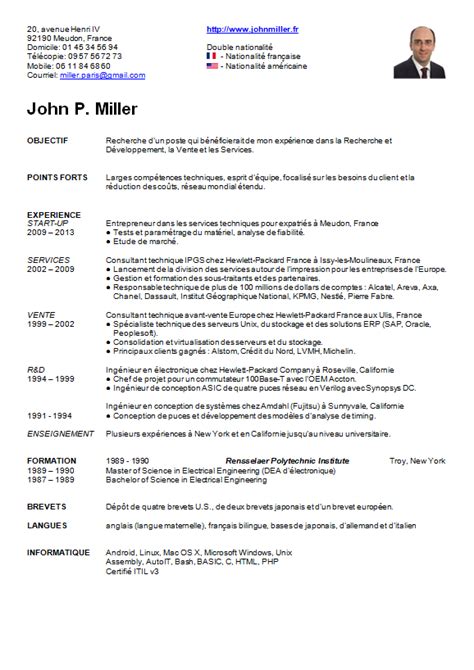 Deux Curriculum Vitae Laboite Cv Fr