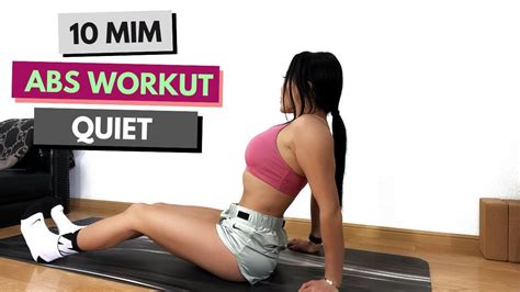 👙 10 Min Abs Workout No Equipment Follow Along Home Workout No