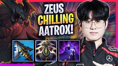 ZEUS CHILLING WITH AATROX T1 Zeus Plays Aatrox TOP Vs Kennen