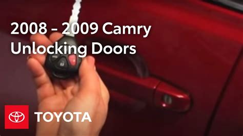 How To Unlock A Toyota Camry Without Keys