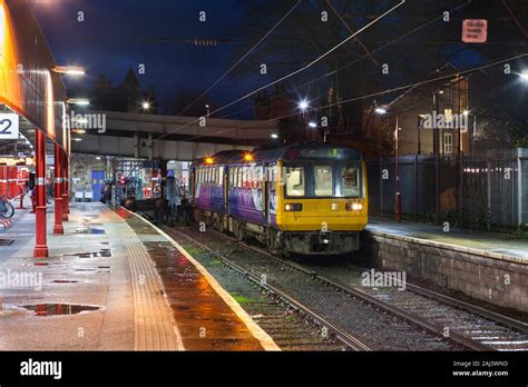 Arriva Northern Rail Class Pacer Train At Lancaster Railway