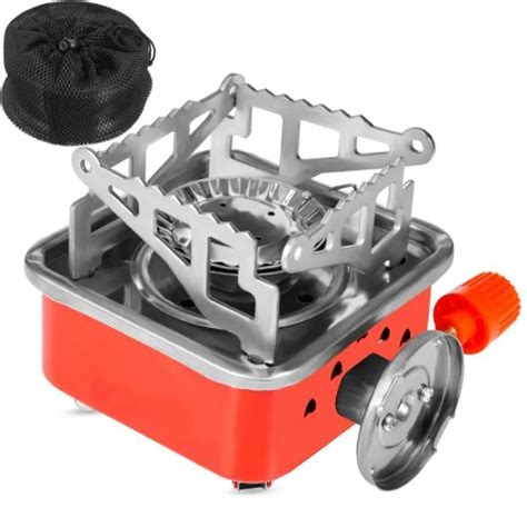 Kovab Kompor Gas Lipat Portable Outdoor Camping Stove K Red