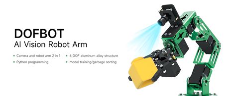 Amazon Yahboom Robot Arm Kit Dof For Raspberry Pi B Ai