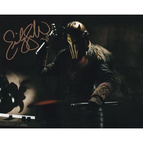 Emily Swallow Autographed 8"x10" Photo (The Mandalorian)