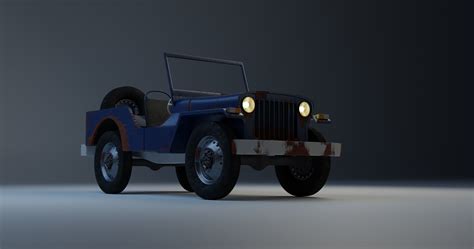 Mahindra Jeep major 3D model | CGTrader