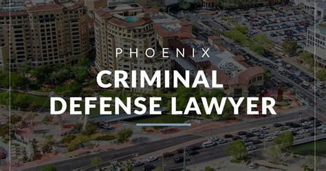 Phoenix Criminal Defense Lawyers Vs Criminal Defense