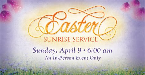 Easter Sunrise Service 2023 Forest Lawn