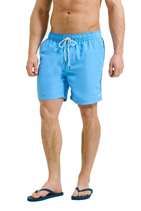 Mens Threadbare Swim Shorts Mesh Lined Knee Length Beach Board Swimming Trunks Ebay