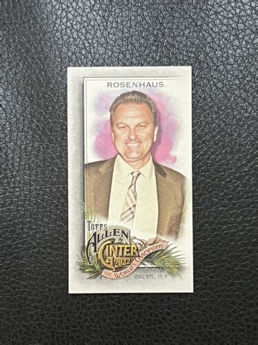 Topps Allen And Ginter Mini A G Back Drew Rosenhaus Sports