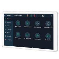 Risco Rp Kpt A Riscontrol Smart Touchscreen Keypad For Prosys