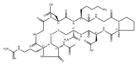 L Cysteinamide N Acetyl L Cysteinyl L Arginylglycyl L Aspartyl L