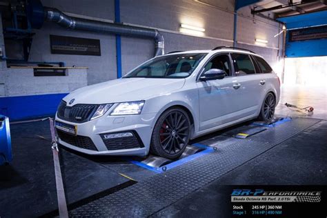 Skoda Octavia 2.0 TSI RS stage 1 - BR-Performance Luxembourg ...