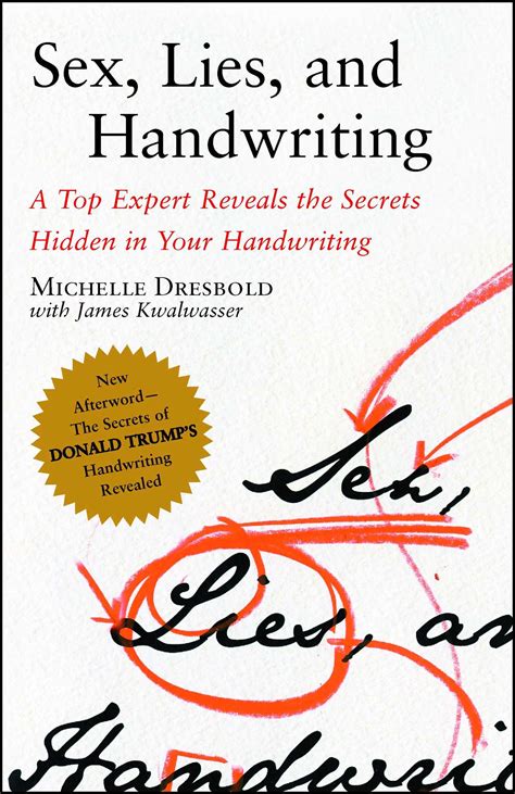 Sex Lies And Handwriting Book By Michelle Dresbold James Kwalwasser Official Publisher