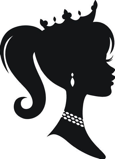 Cameo Princess Silhouette Vinyl Decal Princess Silhouette Barbie Silhouette Silhouette Vinyl