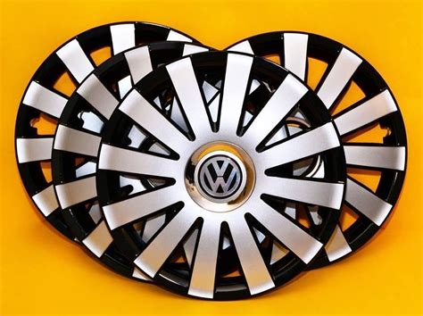 15 Volkswagen Caddy Polo Golf Fox WHEEL TRIMS COVERS HUB CAPS