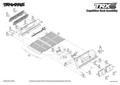 Exploded View Traxxas Trx 4 Sport 110 Kit Accesories Astra