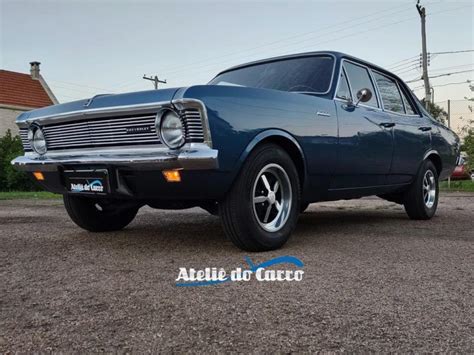 Ateli Do Carro Opala Azul Internacional Estilo Veb