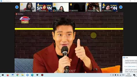 Choi Siwon Virtual Fan Meeting With Mie Sedaap Full Video Youtube