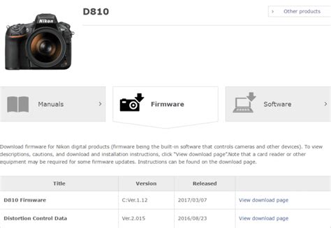 How to Update Firmware on Nikon DSLR