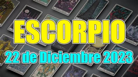 Tarot ESCORPIO Hoy Predecir La Suerte Y El DestinoHoroscopo De Hoy