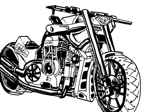 Harley Motor Cutaway Diagram Harley Davidson Bike Drawing Ve