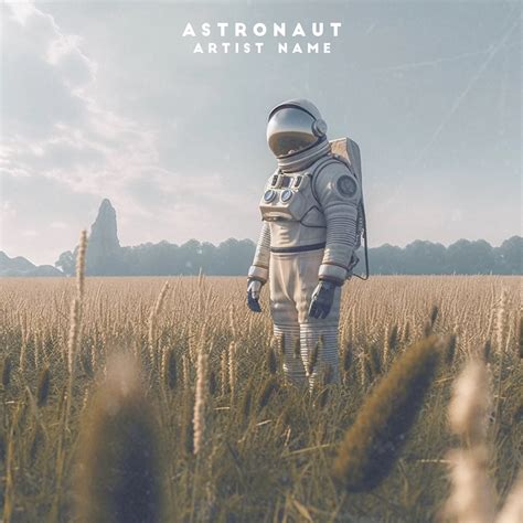 Astronaut Album Cover Art Design – CoverArtworks