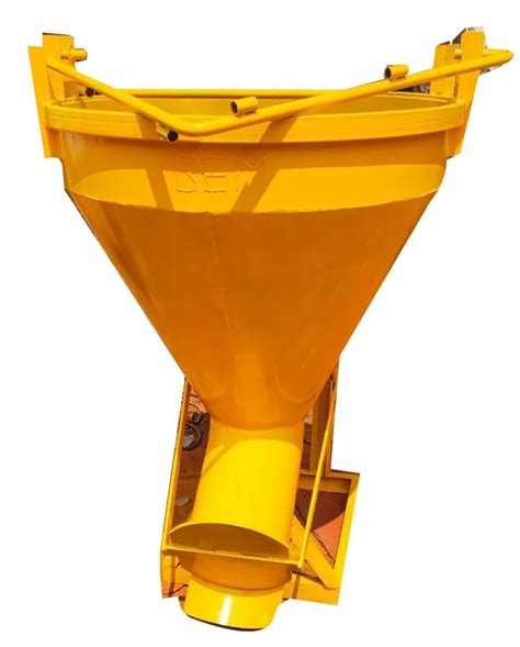 Tower Crane Concrete Bucket For Column Concreting Capacity 750 L At