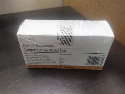 Arkray Stained Salmonella Antigen Widal Ml Test Kit At Rs Box