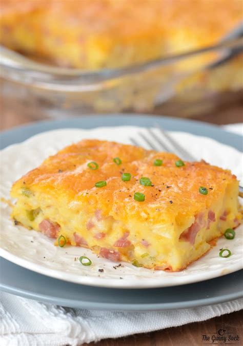 Ham And Potato Breakfast Casserole The Gunny Sack